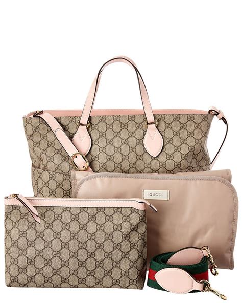 gucci pink diaper backpack|gucci backpack diaper bag.